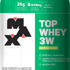 Top Whey 3W + Natural 900G