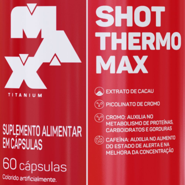 Shot Thermo Max 60 Cáps - Imagem 2