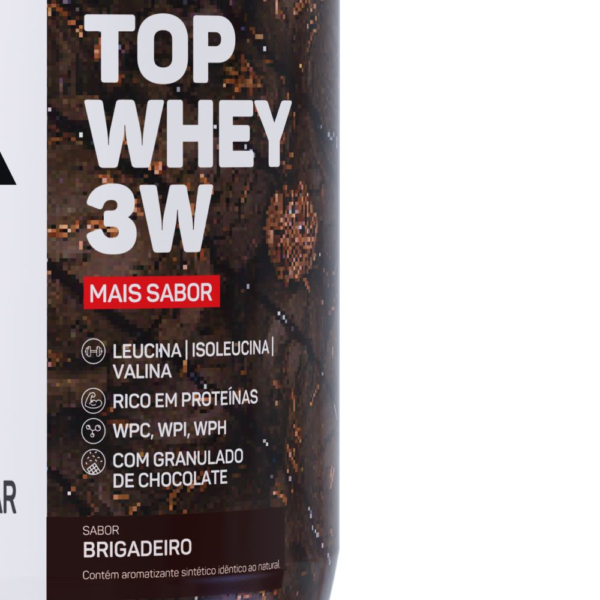 Top Whey 3W + Sabor 900G - Imagem 3